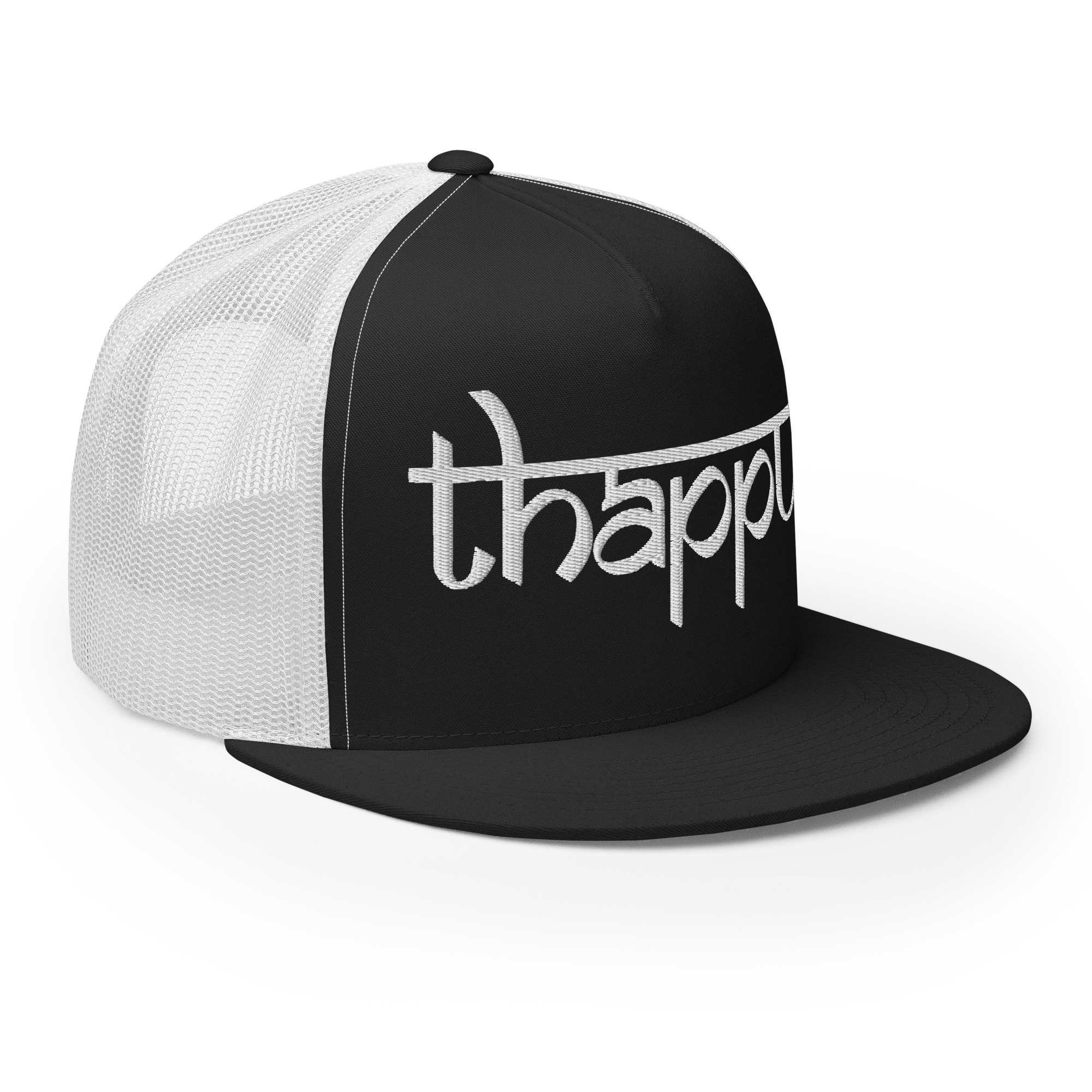 Thappu Embroidered Trucker Cap